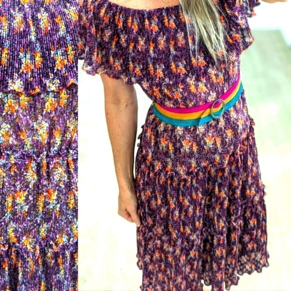 Vintage Peasant Midi Dress - Picture 7 of 10